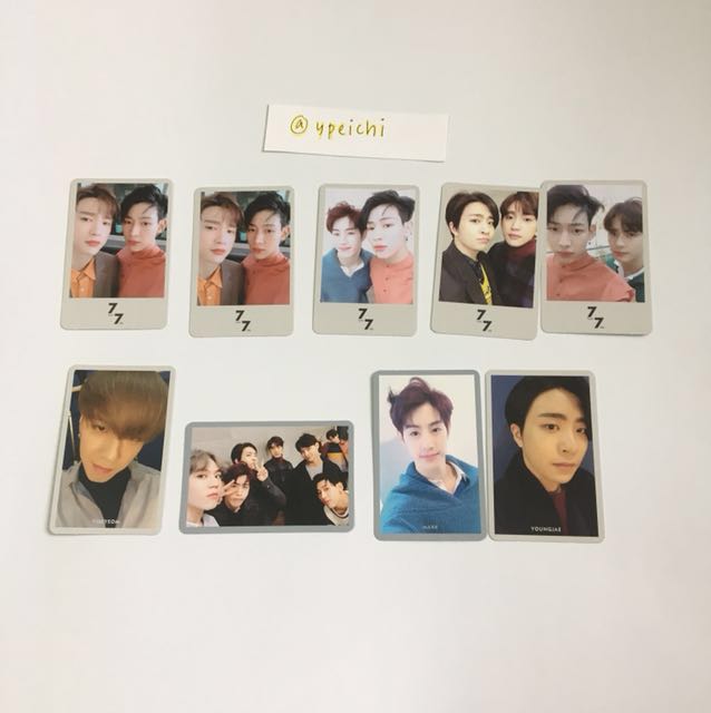 40 GOT7 Mini Album 7 for 7 PRESENT EDITION Jackson Type-A Photo Card K-POP 