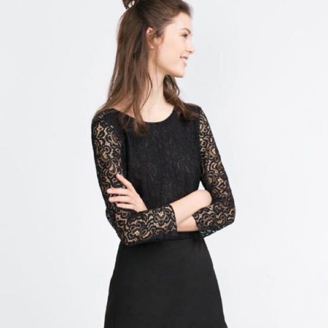 chinese dress ladies ZARA. Long black lace jumpsuit Ts – Hibuy market main image 0