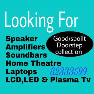 Buying spoilt faulty tv . LG Samsung  Philips Sharp etc