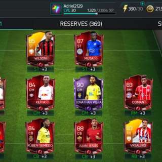 FIFA MOBILE 22 ACCOUNT (124/100) 749M IN ACCOUNT, Video Gaming, Gaming  Accessories, Game Gift Cards & Accounts on Carousell