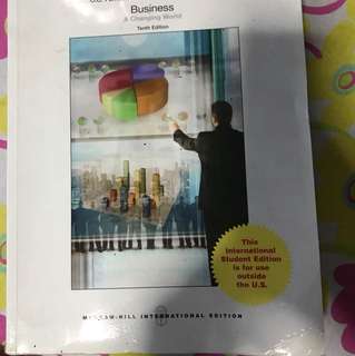 Business a changing world TextBook