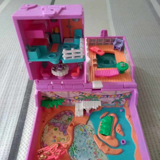 1996 Polly Pocket Surf n Swim Island Hobbies Toys Toys Games on Carousell
