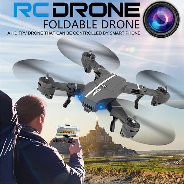 8807 Foldable Wifi FPV Drone 6 Axis Gyro RC Quadcopter HD Camera