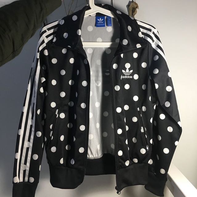 Authentic Adidas Originals Polka-Dot Track Jacket, Women's Fashion,  Clothes, Outerwear on Carousell