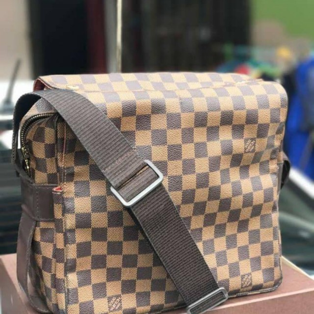 Authentic Lv Naviglio Messenger Bag