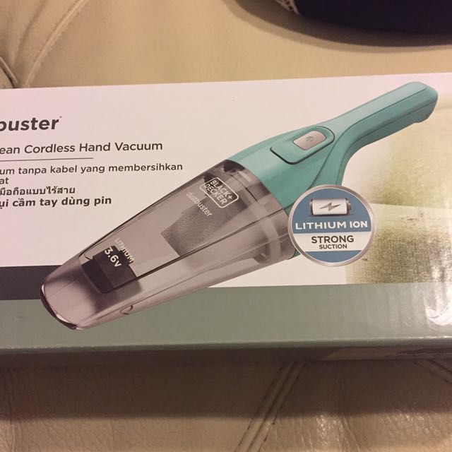Black & Decker Dustbuster Quick Clean Cordless Hand Vacuum, TV & Home