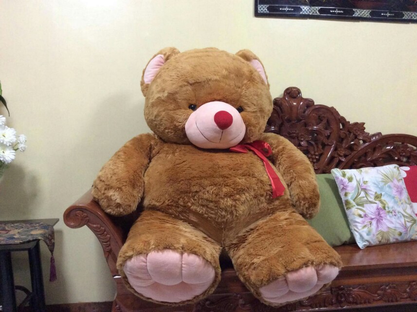 blue magic big teddy bear