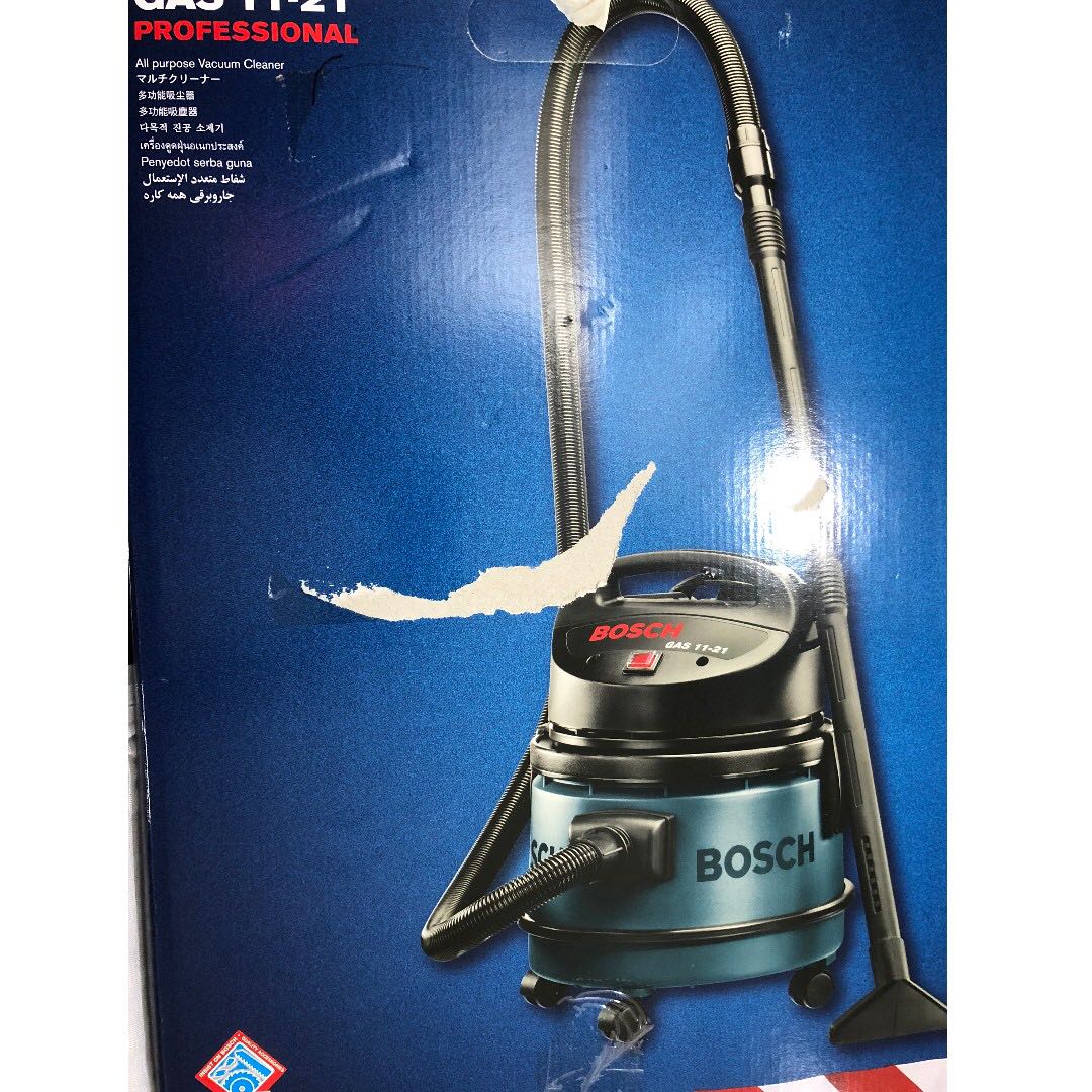 Bosch GAS 1121 Professional Water Vacuum Cleaner, TV & Home Appliances