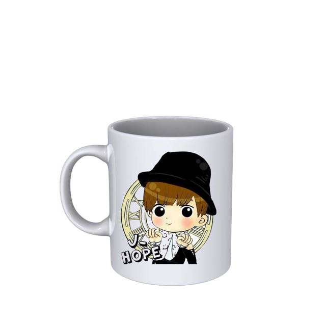 BTS Coffee Mug (Category: Coffee Machines & Makers) located in Las Pinas. Submitted by pinkpopcornshoppe (Listing ID 146745532, Image 1). Description: 11 oz mug w mug 7 designs available 1 pouch can only carry 3 mugs to ensure proper packaging. .