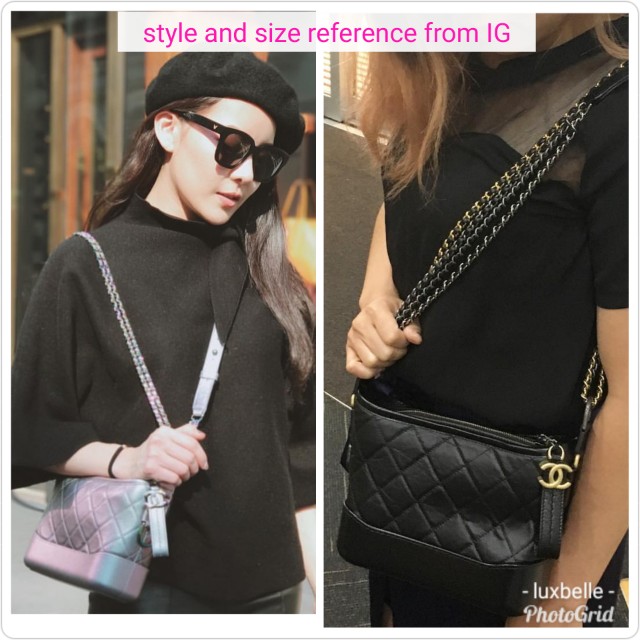 Chanel gabrielle online bag men