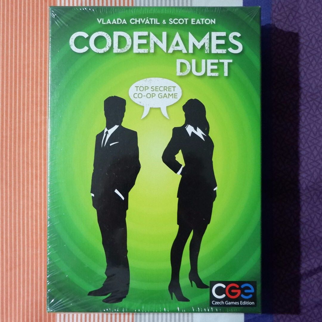 Codenames Duet Board Game Toys Games Board Games Cards On