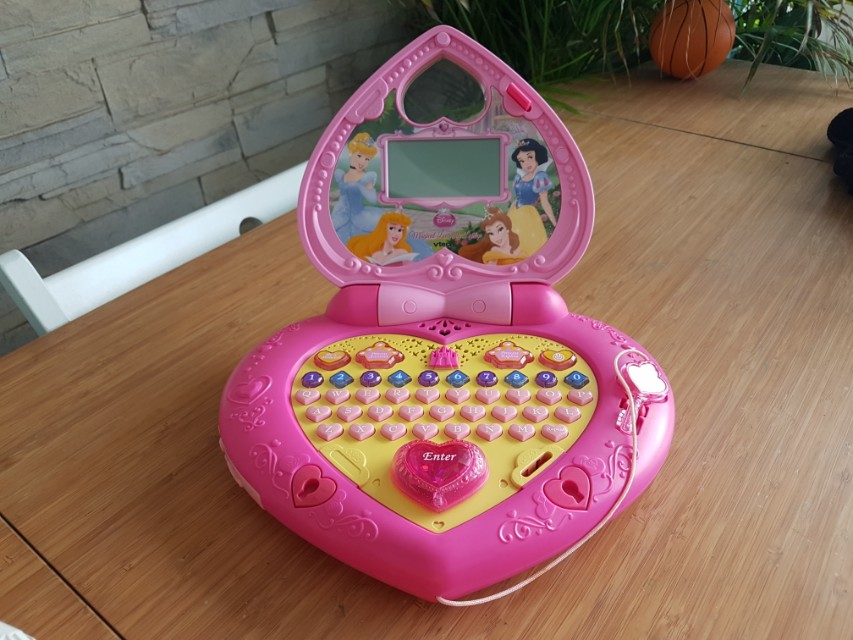 vtech disney princess magical learning laptop