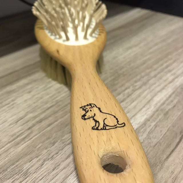 Dual Sided Dog Brush, Pet Supplies, Health & Grooming on Carousell