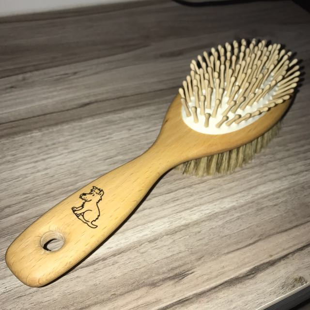 Dual Sided Dog Brush, Pet Supplies, Health & Grooming on Carousell