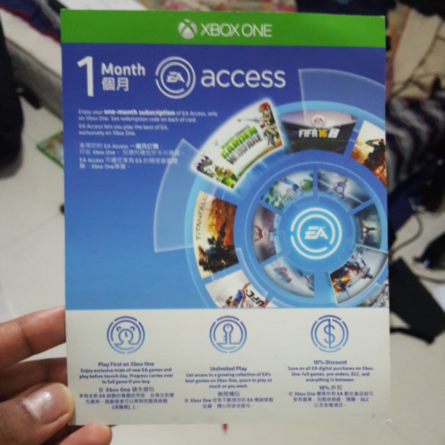 ea play 1 month ps4 code