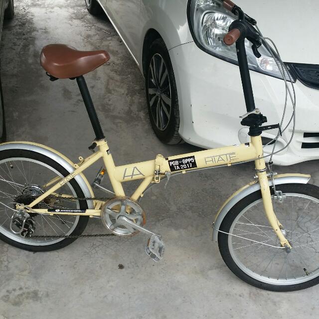 Hiate Folding Bike Made In JAPAN, Sports Equipment, Bicycles & Parts