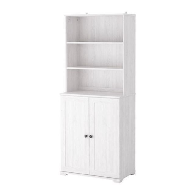 IKEA Shelf unit with doors, Furniture & Home Living, Furniture