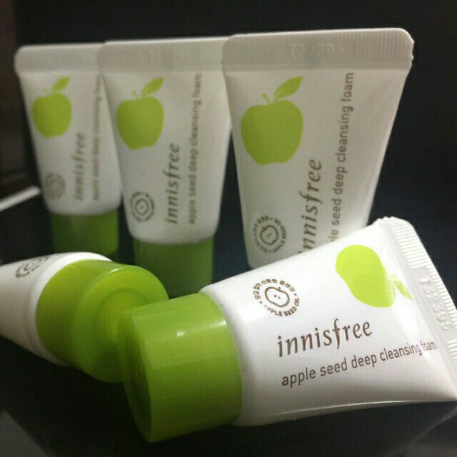 apple seed cleansing foam