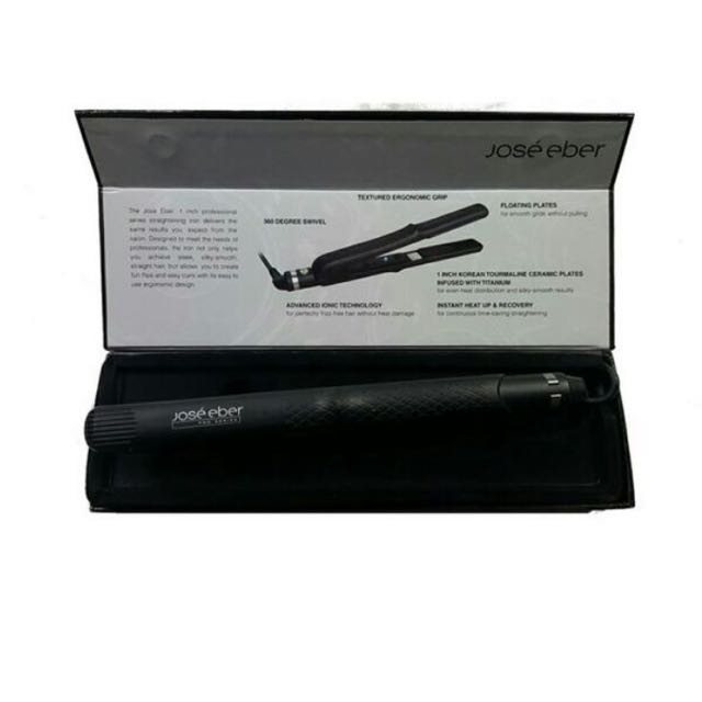 Jose Eber Pro Series titanium infused straightening iron Women s Fashion Watches Accessories Other Accessories on Carousell