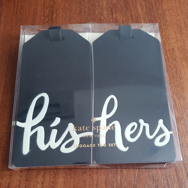 His And Hers Luggage Tags 2024 favors