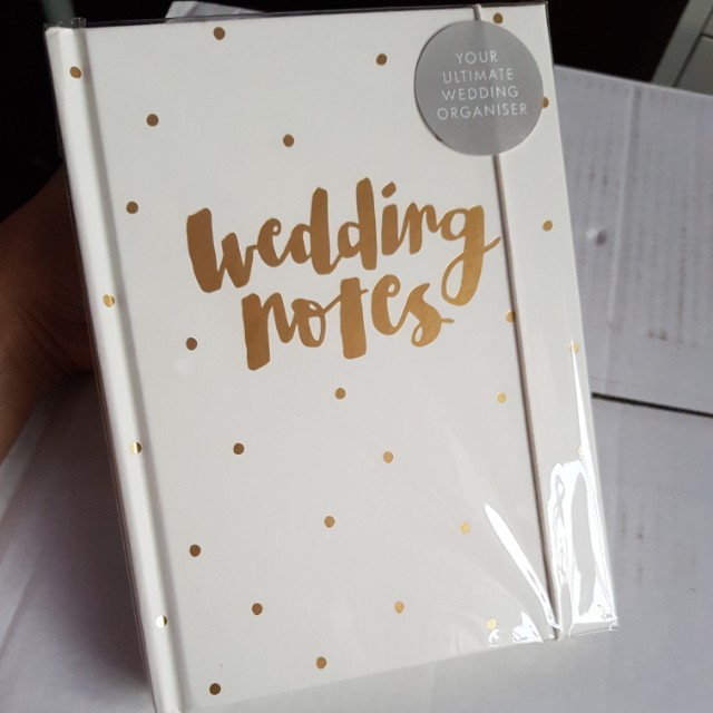 Kikki K Wedding Notes Books Stationery Stationery On Carousell