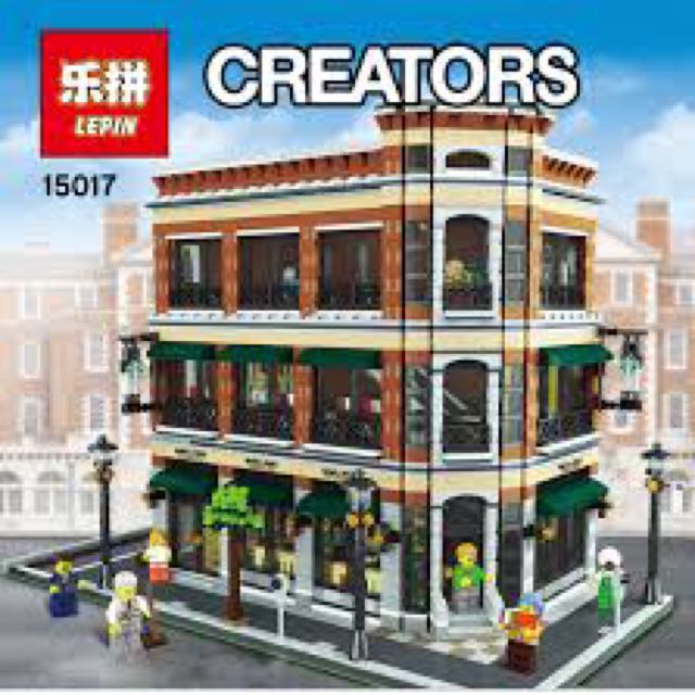 Lepin 15017 Barnes and Noble Starbucks Store Hobbies Toys Toys Games on Carousell