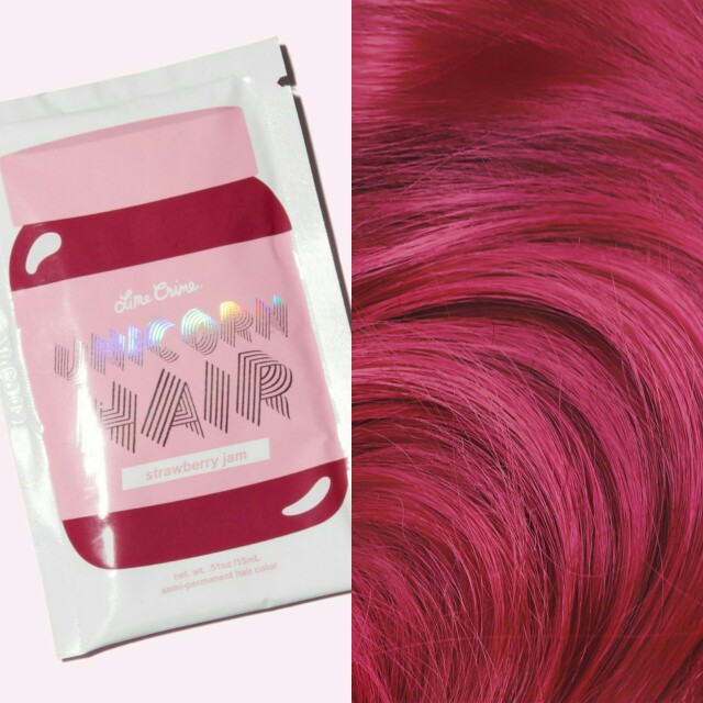 Lime Crime Unicorn Hair Strawberry Jam Health Beauty Hair Care