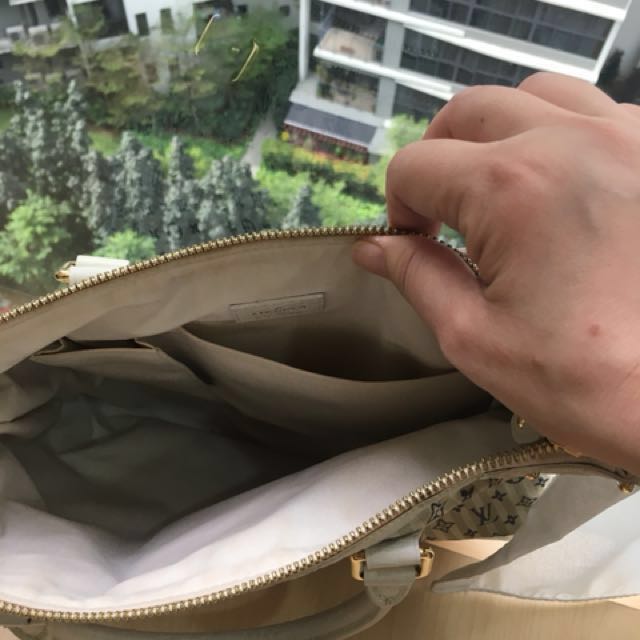 Louis Vuitton Croisette Marina Mini Lin Bag