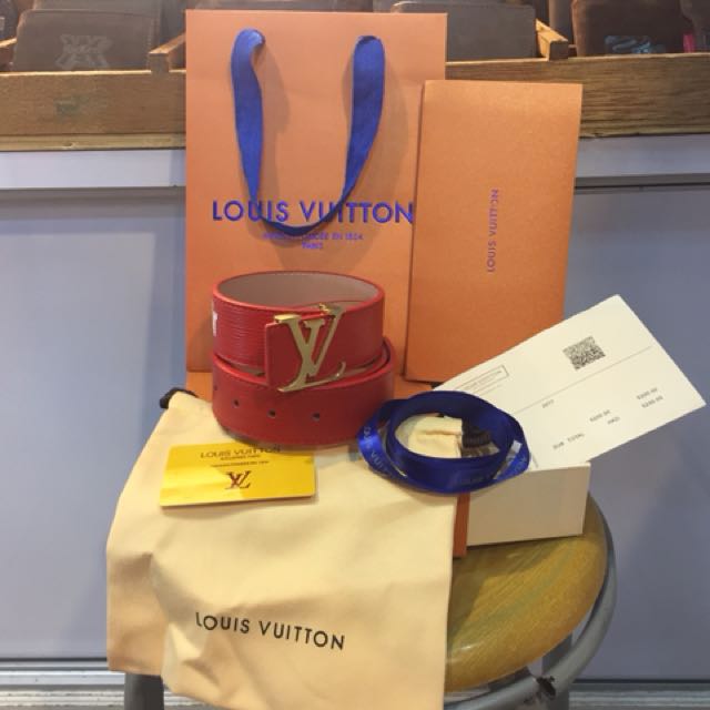 Louis Vuitton x Supreme belt