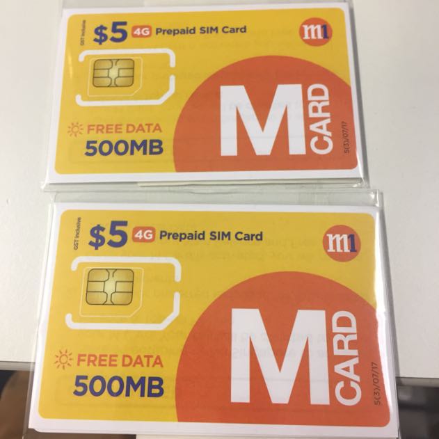 M1 Prepaid Sim Card, Mobile Phones & Gadgets, Mobile & Gadget Accessories, Other Mobile & Gadget