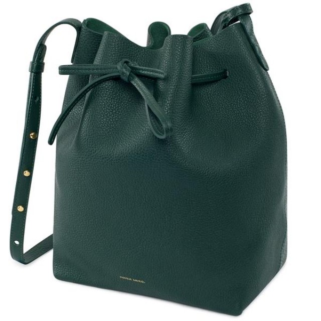 Mansur Gavriel Bucket Bag Tumble Leather