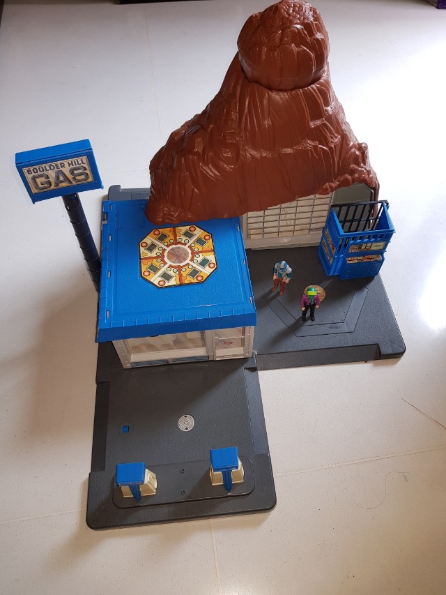 Kenner Mask - Base Boulder Hill + Figurines Motos - Joustra - Vintage Occasion
