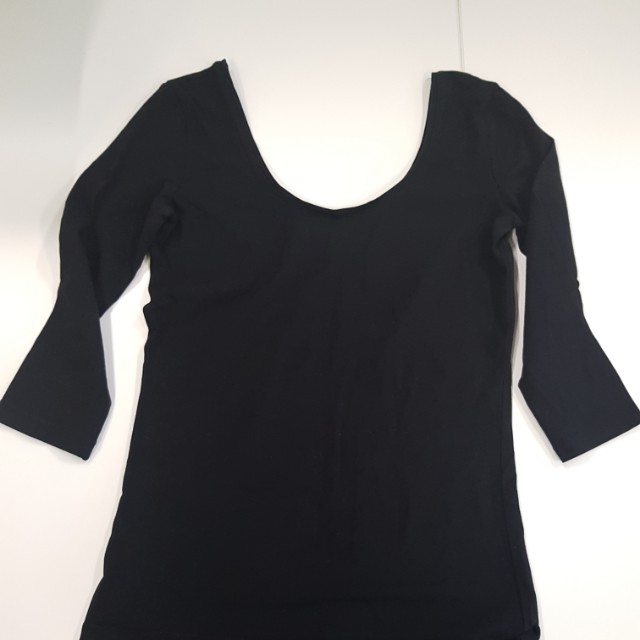 Mng Mango Black Top Women S Fashion Clothes On Carousell