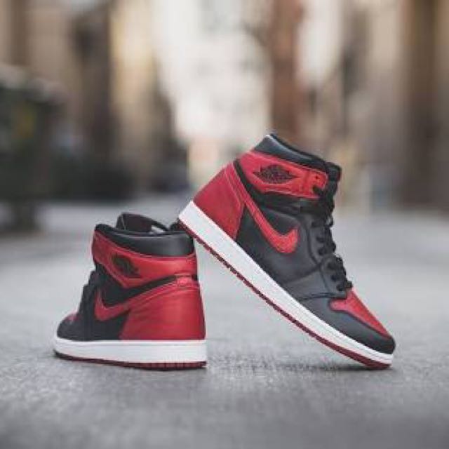 Nike Air Jordan AJ1 OG Bred Banned 2013 Size 9.5 43 Men s Fashion Footwear Sneakers on Carousell