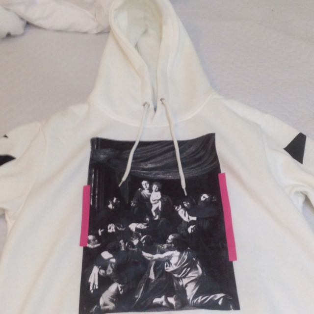off white seeing things hoodie