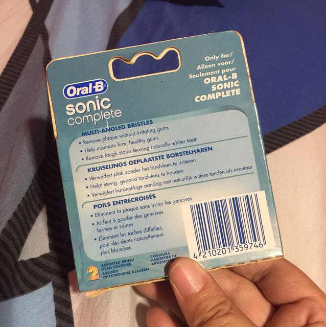 Насадка для зубной щетки oral-b s-18 sonic №2 (4210201359746)