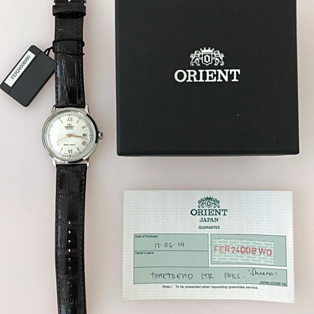 Orient clearance bambino fer2400bw0