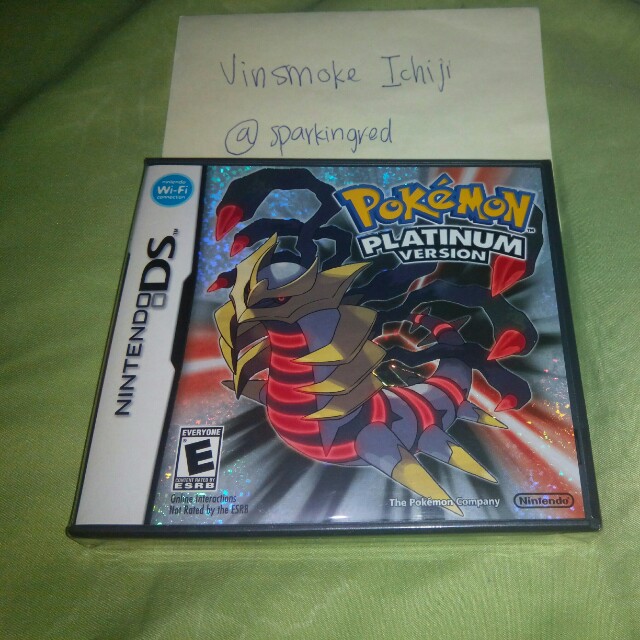 Pokemon Platinum Nds Video Gaming Video Games On Carousell