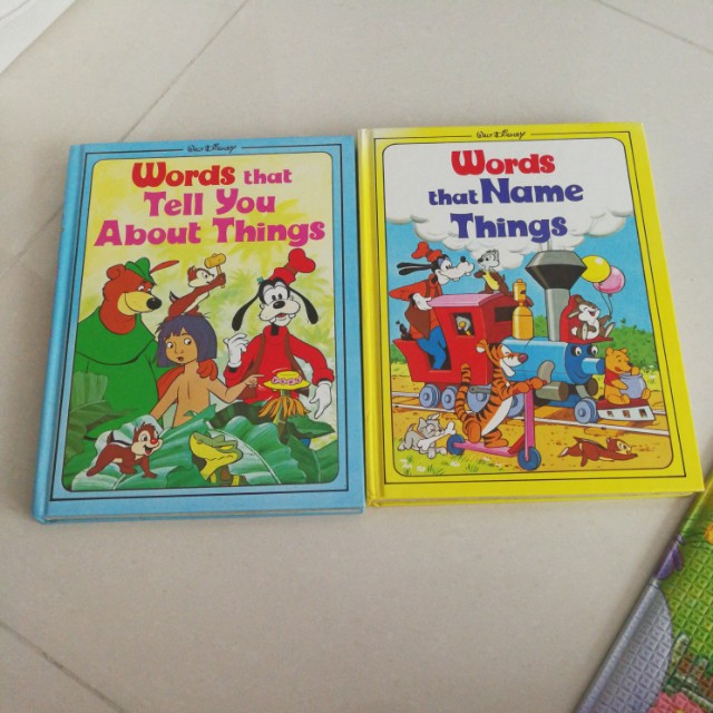 Preloved disney words that name things books stationery children s 