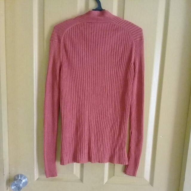 Red cardigan on Carousell