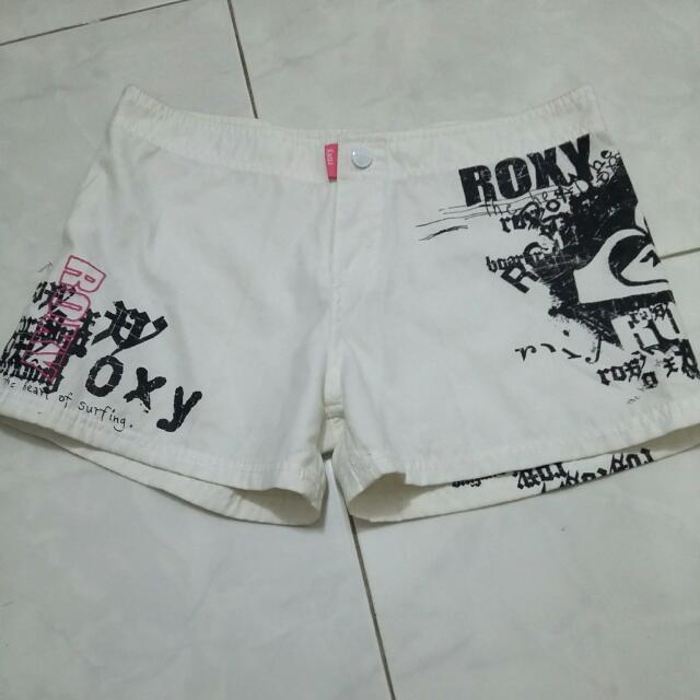 Roxy white shorts Clearance