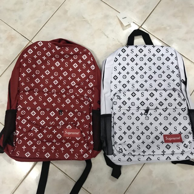 LV Supreme Backpack, Men's Fashion, Bags, Backpacks on Carousell