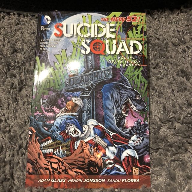 Suicide Squad Death Is For Suckers Vol 3 Books Stationery