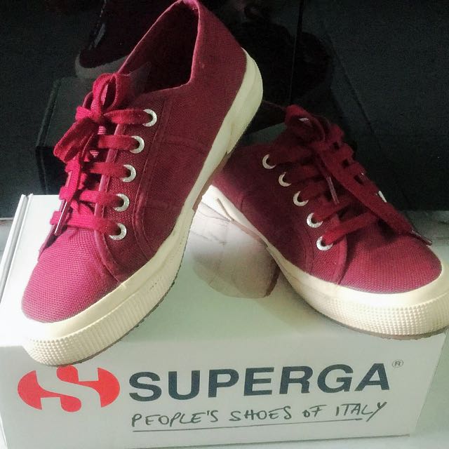 superga bordeaux