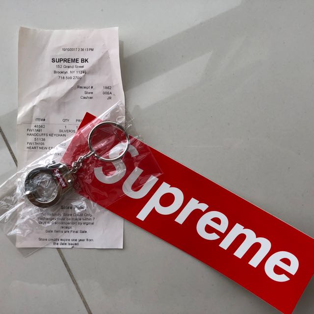 Supreme Handcuffs Keychain 2024 www.alhudapk