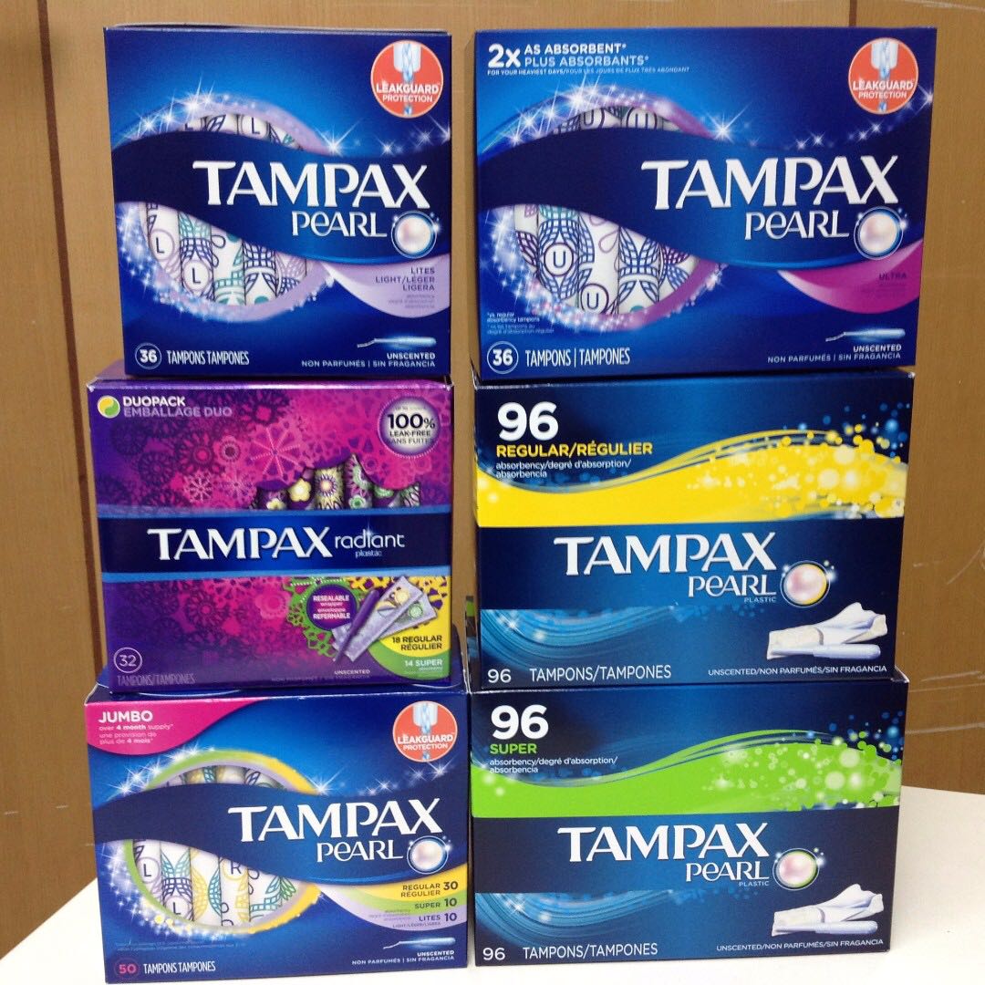 Tampax Pearl Plastic Tampons 36 Count Everything Else Others On