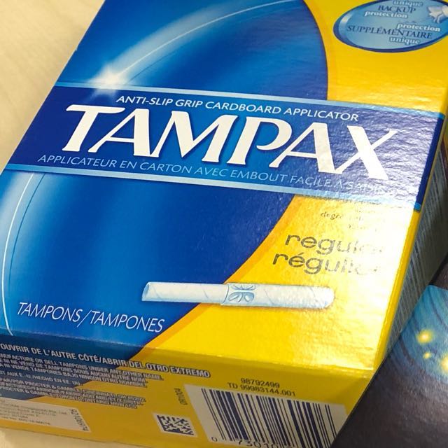 Tampax Tampons Regular Health Beauty Bath Body On Carousell