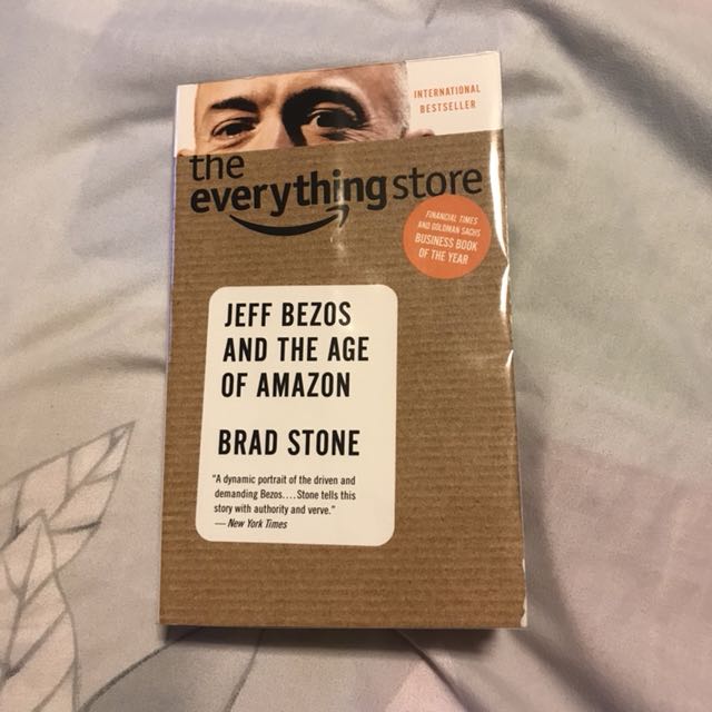 The Everything Store Jeff Bezos Age Of Amazon Books Stationery Fiction On Carousell