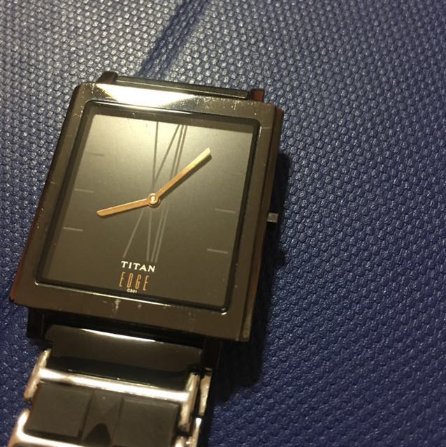Titan Edge gents watch Luxury Watches on Carousell