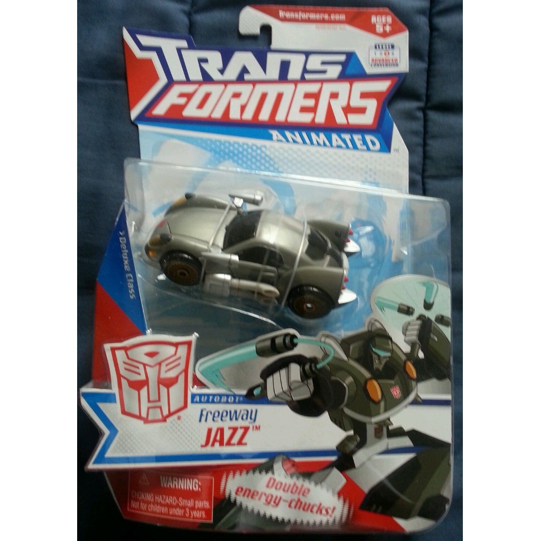 transformers animated jazz toy